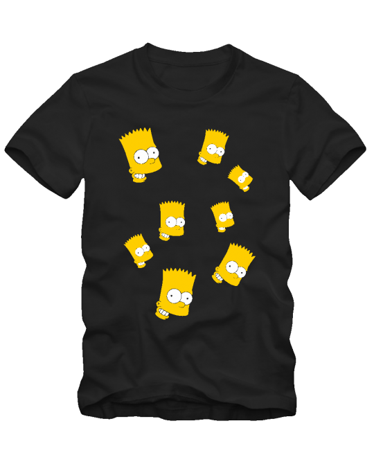 Marškinėliai Simpsons Bartas